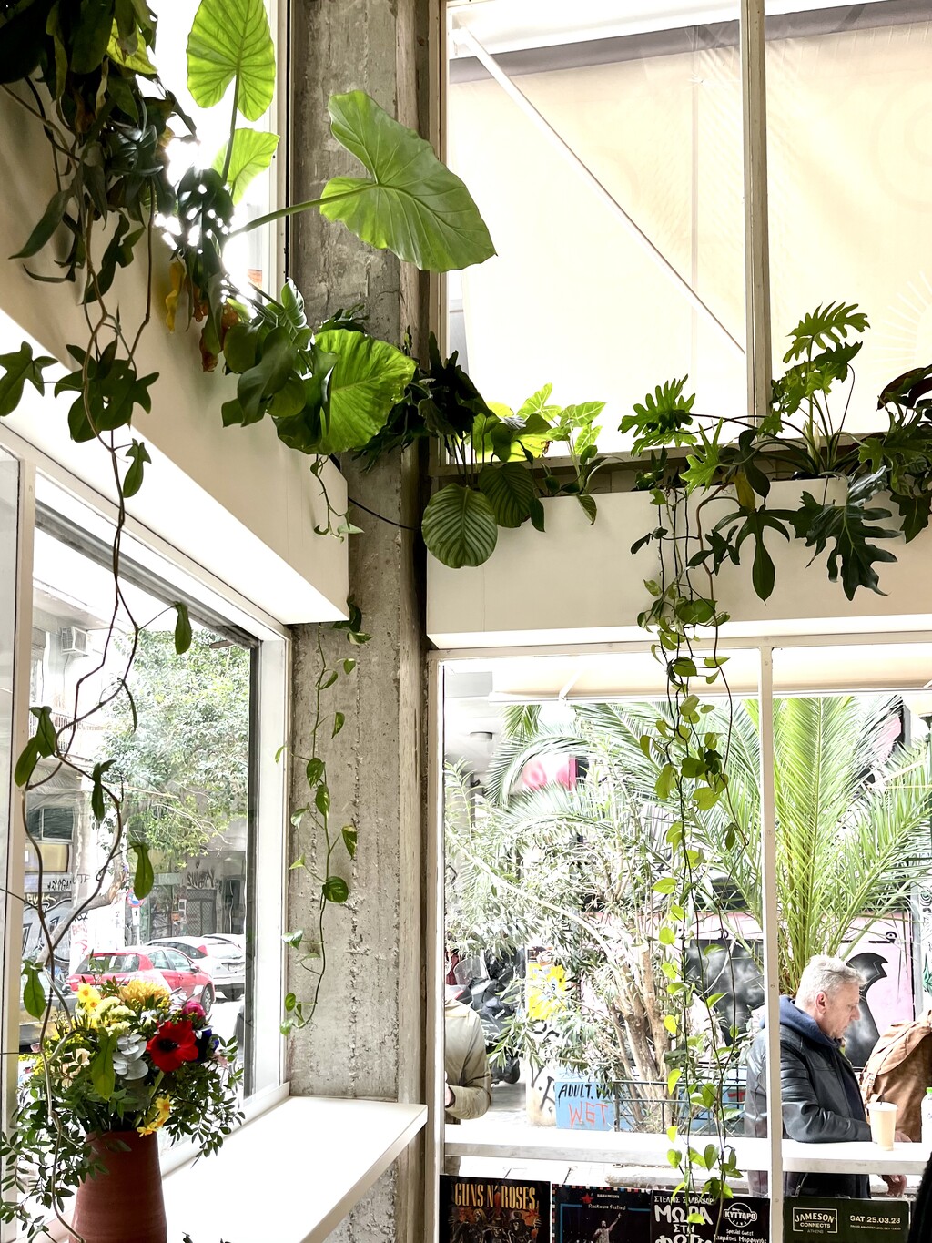 The interior of the Black Salami Microbakery.